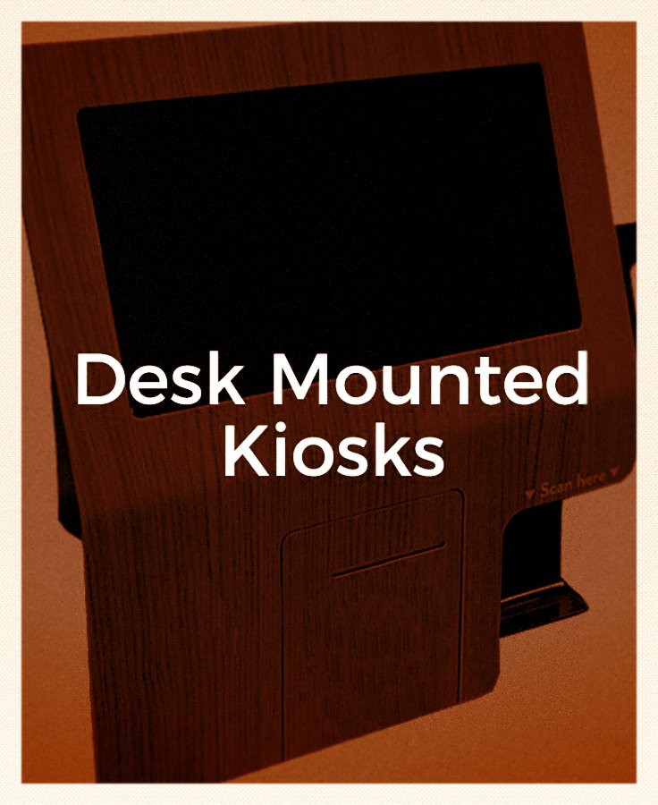 Desk Mounted kiosk suppliers uk