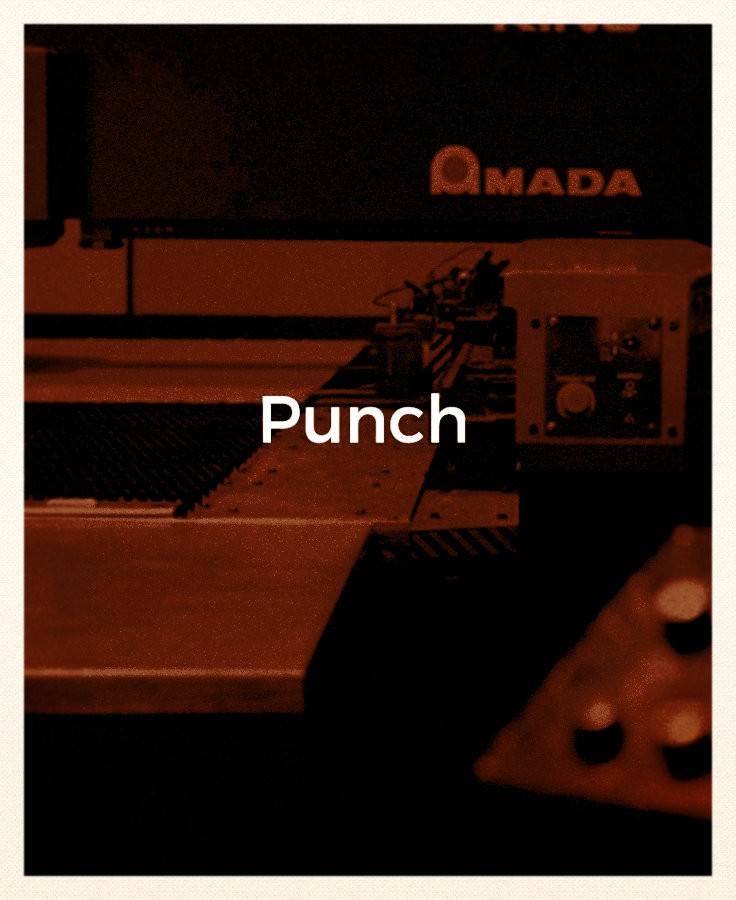 Punch machine Sheet Metal